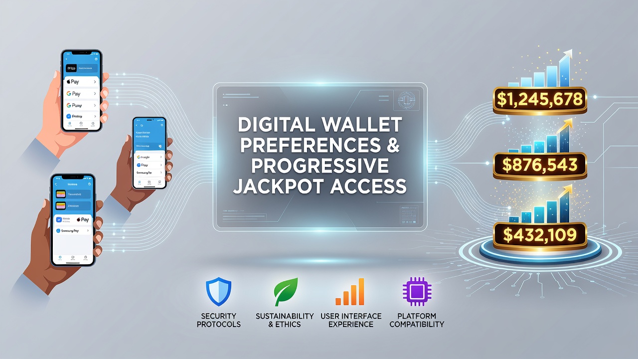 Handheld device showing progressive jackpot meter after successful digital wallet deposit